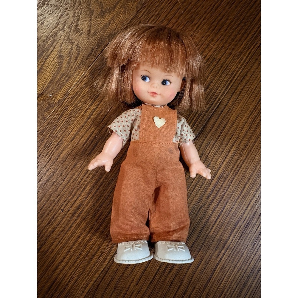 Playmates Hong Kong Baby Doll Red Hair Blue Eyes 7" Vintage